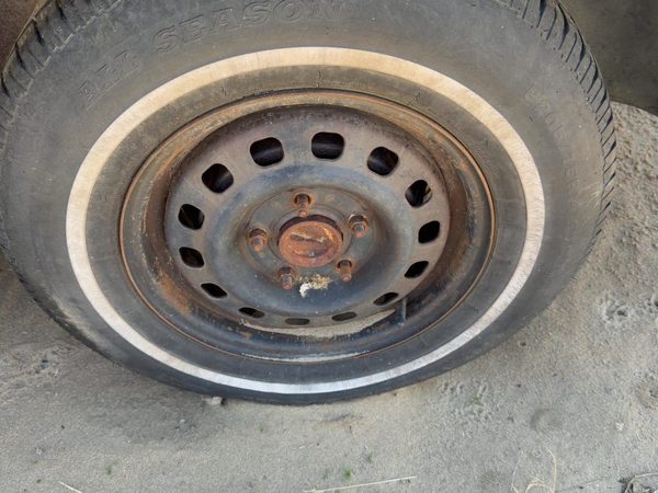 1985-1990 Buick Park Ave 14" Steel Wheel Oem Factory Rim 9591538 — photo 4