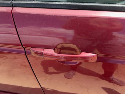 2004-2008 Acura Tl Passenger Right Front Outside Door Handle Oem Redondo Red