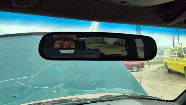 1995-2005 S10 Blazer Inside Rear View Mirror Oem Windshield Mounted — photo 1