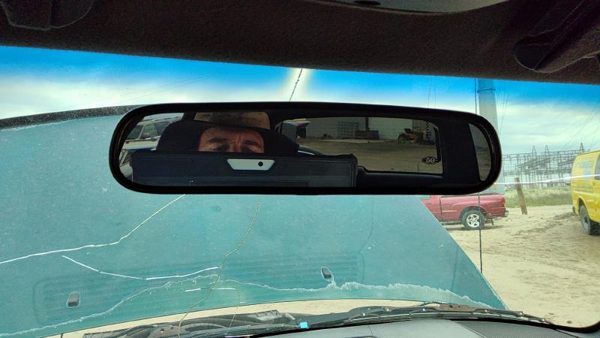 1995-2005 S10 Blazer Inside Rear View Mirror Oem Windshield Mounted — photo 2