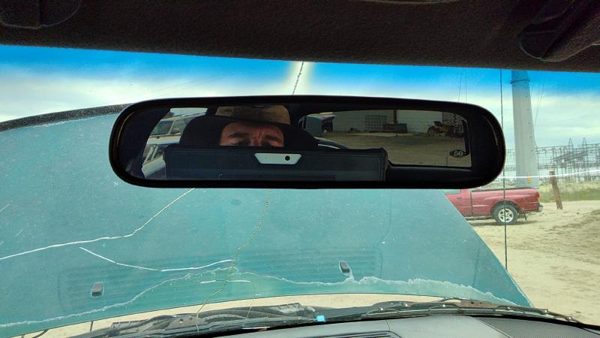 1995-2005 S10 Blazer Inside Rear View Mirror Oem Windshield Mounted — photo 3