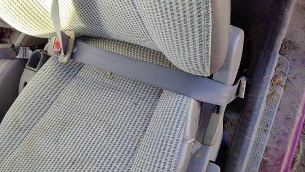 1994-1997 Ford Aspire Driver Left Front Seat Belt Retractor Oem Shoulder Gray — photo 3