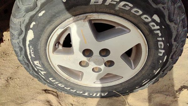1993-1995 Jeep Grand Cherokee 15 Aluminum Wheel Oem Factory 5 Spoke Rim #1 — photo 1