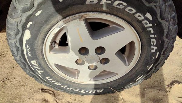 1993-1995 Jeep Grand Cherokee 15 Aluminum Wheel Oem Factory 5 Spoke Rim #1 — photo 2