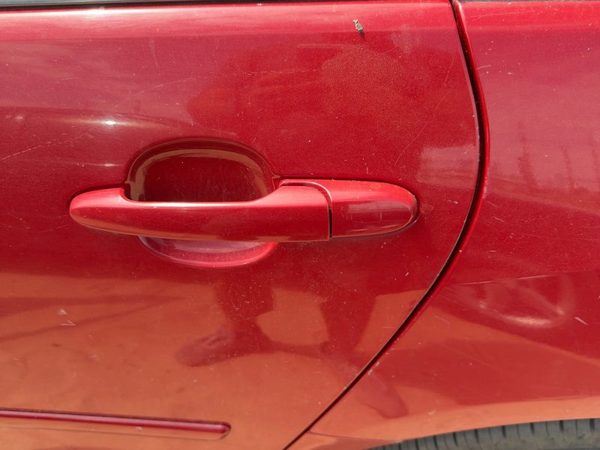07-16 Impala Driver Left Rear Outside Door Handle Oem Back Precision Red 27U — photo 4