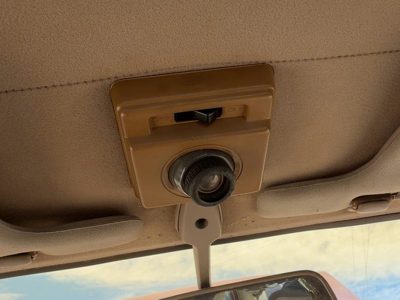 1985-1988 Nissan Maxima 4 Door Sedan Front Dome Light Assembly Map Lamp OEM