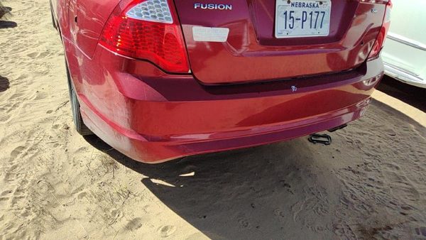 2010-2012 Ford Fusion Rear Bumper Cover Assembly Oem Back Red U6 Ae5Z17K835Aaptm — photo 5