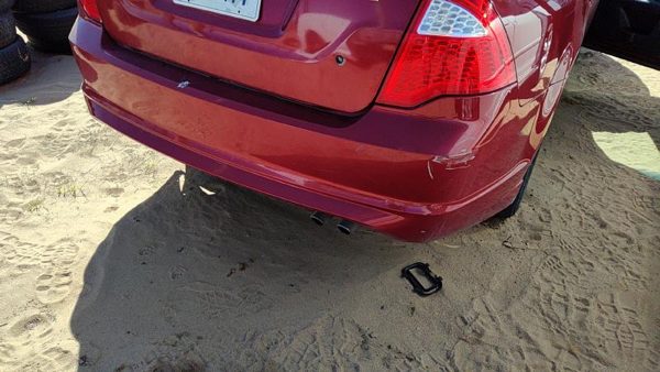 2010-2012 Ford Fusion Rear Bumper Cover Assembly Oem Back Red U6 Ae5Z17K835Aaptm — photo 3