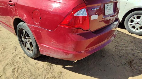 2010-2012 Ford Fusion Rear Bumper Cover Assembly Oem Back Red U6 Ae5Z17K835Aaptm — photo 7