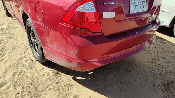 2010-2012 Ford Fusion Rear Bumper Cover Assembly Oem Back Red U6 Ae5Z17K835Aaptm — photo 6