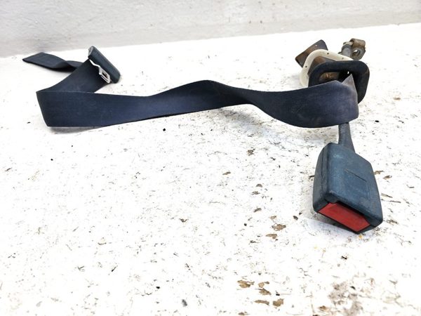 91 Chevy Silverado 1500 Passenger Right Front Seat Belt Buckle Receiver Oem Blue — photo 12