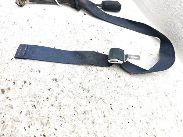 91 Chevy Silverado 1500 Passenger Right Front Seat Belt Buckle Receiver Oem Blue — photo 8