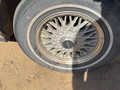 1990-1997 Lincoln Town Car 15 Aluminum Wheel Oem Factory Rim #1 F5Vz1007Ea