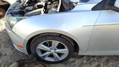 2011-2016 Chevy Cruze Driver Left Front Fender Oem Silver Gan 95092194