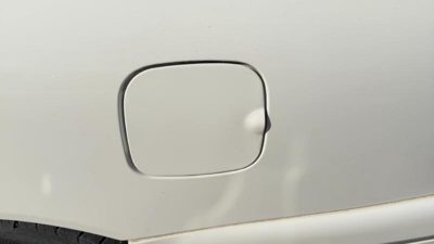 1997-2005 Buick Century Fuel Tank Door With Hinge Gas Lid Oem Filler White