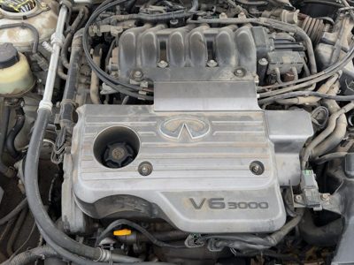 1996-2001 Infiniti I30 Engine Cover Top Plastic Shield Oem 3.0L