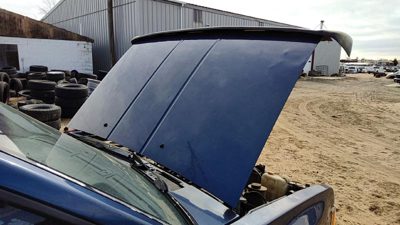 1995 Nissan Pathfinder Hood Blue Hail