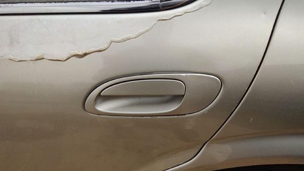 2000-2003 Nissan Maxima Driver Left Rear Outside Door Handle Oem Back Gold — photo 1