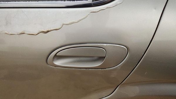 2000-2003 Nissan Maxima Driver Left Rear Outside Door Handle Oem Back Gold — photo 2