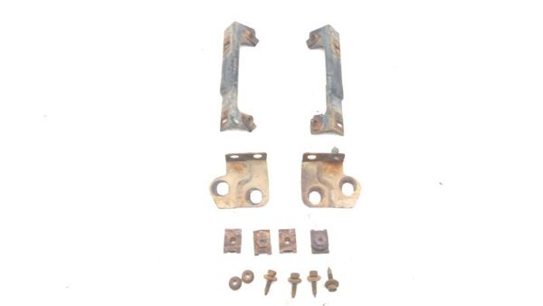 80-84 Deville Misc Headerpanel Hardware On Brackets Grille To Header Panel — photo 2
