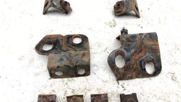 80-84 Deville Misc Headerpanel Hardware On Brackets Grille To Header Panel — photo 6