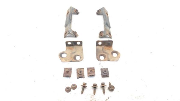 80-84 Deville Misc Headerpanel Hardware On Brackets Grille To Header Panel — photo 1