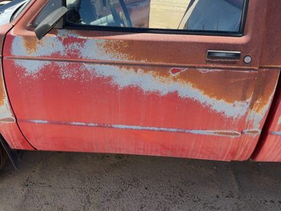 1990 Chevrolet S10 Front Door LH Red