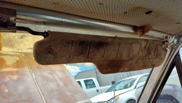 64-66 Ford Thunderbird Coupe Passenger Right Sun Visor Oem Blue — photo 5