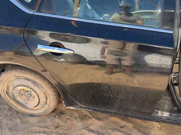 2014 Nissan Sentra Rear Door RH Super Black KH3 — photo 3