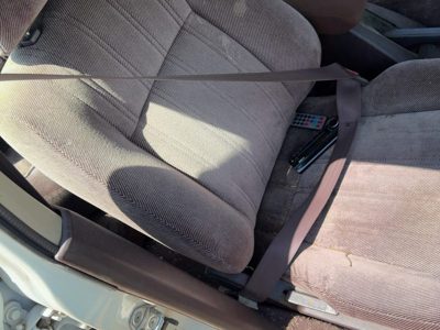 89 Accord Lx Passenger Right Front Seat Belt Retractor Oem Shoulder Sedan Maroon