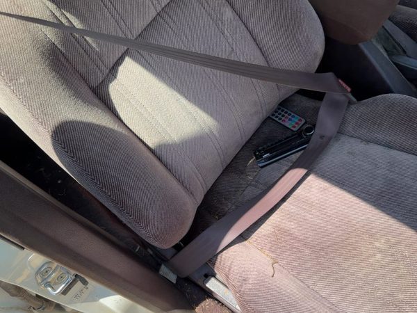 89 Accord Lx Passenger Right Front Seat Belt Retractor Oem Shoulder Sedan Maroon — photo 5