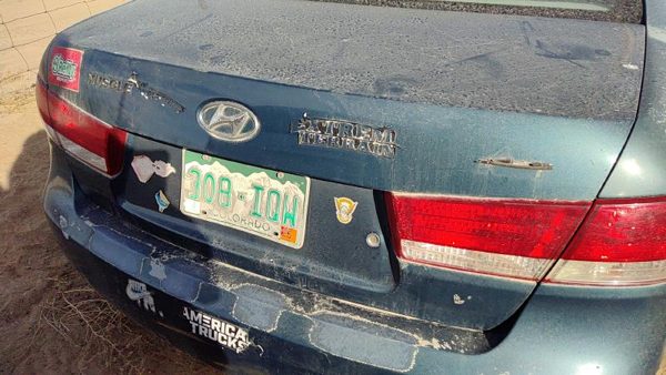 2006 Hyundai Sonata Trunk/decklid/hatch/tailgate Blue Hail 692000A000 — photo 6