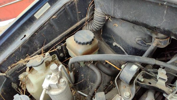 1998-2003 Toyota Sienna Power Steering Fluid Remote Reservoir Tank Oem 3.0L — photo 3