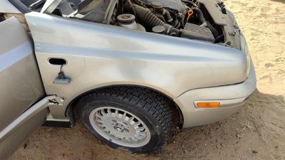 2000-2002 Vw Cabrio Convertible Passenger Right Front Fender Oem Silver