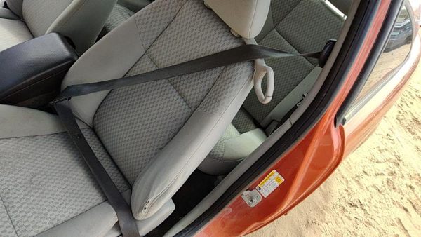 05-10 Chevy Cobalt Driver Left Front Seat Belt Retractor Oem Shoulder Gray 14C — photo 2