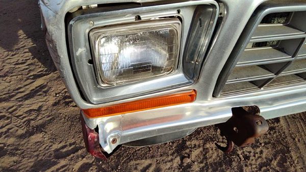 1978-1979 Ford F150 Passenger Right Head Light Surround Door Trim Oem D8tz13064e — photo 1