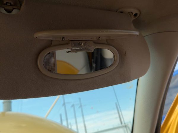 2002 Chrysler Pt Cruiser Passenger Right Sun Visor Oem Taupe/Beige Fl 0Tf86Mf1Af — photo 7