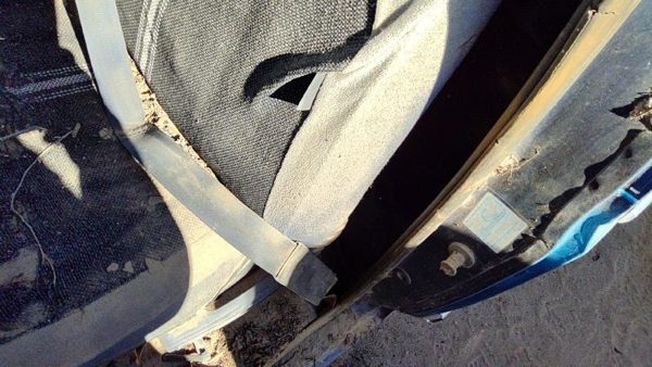 1980-1986 Ford F150 Driver Left Front Seat Belt Retractor Oem Shoulder Blue — photo 5