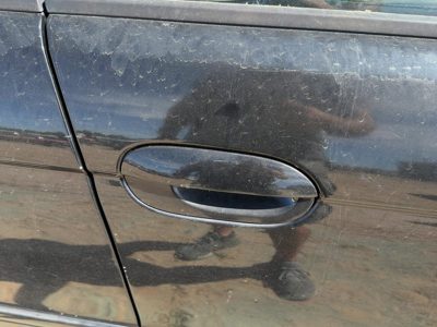 2001 BMW 530i Passenger Right Front Outside Door Handle OEM Black 51218245354