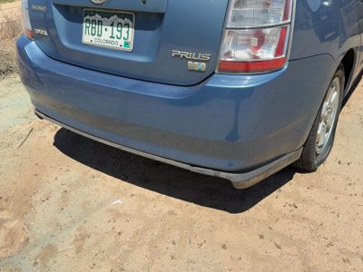 2004-2009 Toyota Prius Rear Bumper Cover Assembly Oem Back Blue 8S2 5215947903