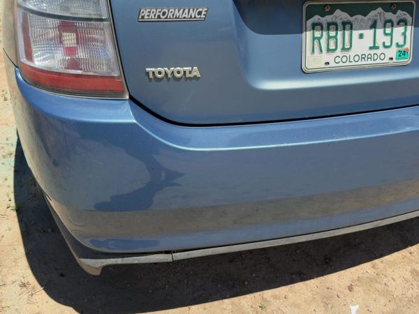 2004-2009 Toyota Prius Rear Bumper Cover Assembly Oem Back Blue 8S2 5215947903 — photo 7