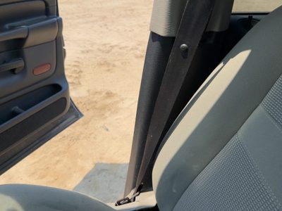 02-05 Dodge Ram 1500 Quad Cab Passenger Right Lower B-Pillar Trim Dark Gray
