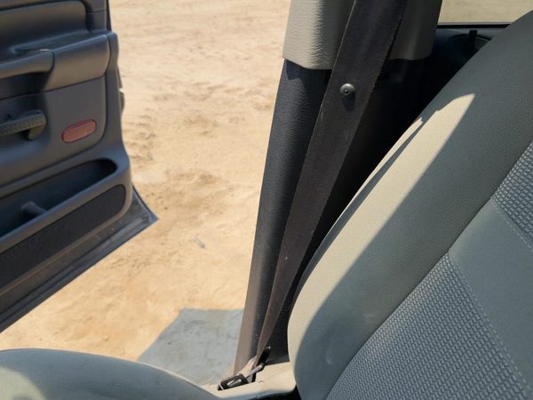 02-05 Dodge Ram 1500 Quad Cab Passenger Right Lower B-Pillar Trim Dark Gray — photo 1