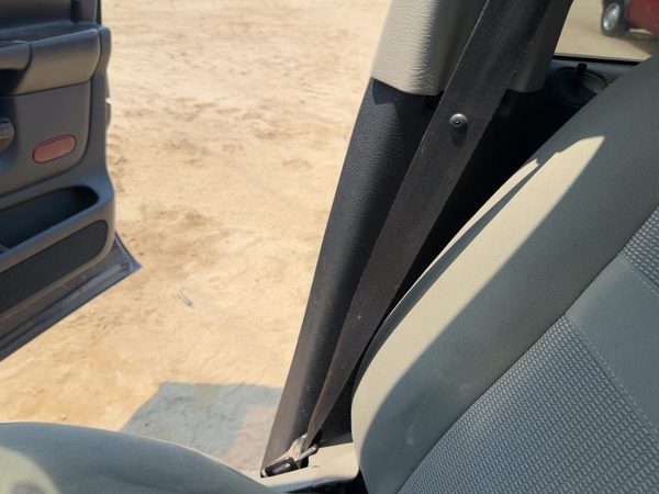 02-05 Dodge Ram 1500 Quad Cab Passenger Right Lower B-Pillar Trim Dark Gray — photo 2