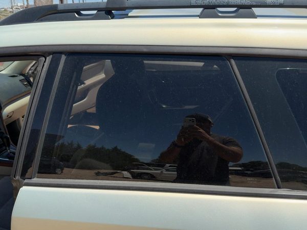 2005-2009 Subaru Legacy Outback Driver Left Rear Side Window Door Glass Oem Back — photo 1