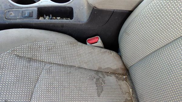 2013 Nissan Rogue Front Seat Belt Gray K — photo 4