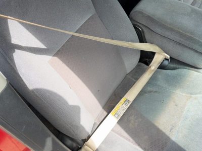 06-08 Impala Passenger Right Front Seat Belt Retractor Shoulder Bucket Ebony 19C