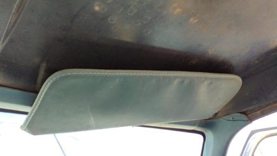 1980-1986 Ford F150 Passenger Right Sun Visor Oem Blue