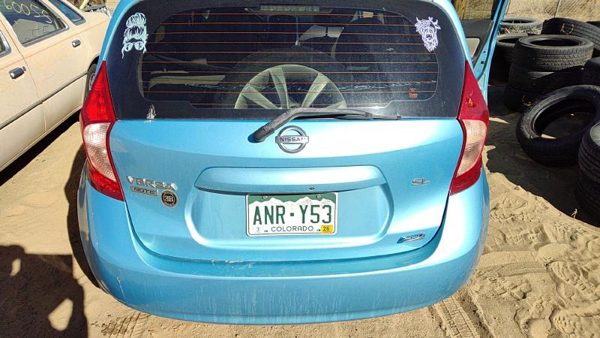 2015 Nissan Versa Trunk/decklid/hatch/tailgate Blue Rbe — photo 3