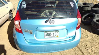 2015 Nissan Versa Trunk/decklid/hatch/tailgate Blue Rbe